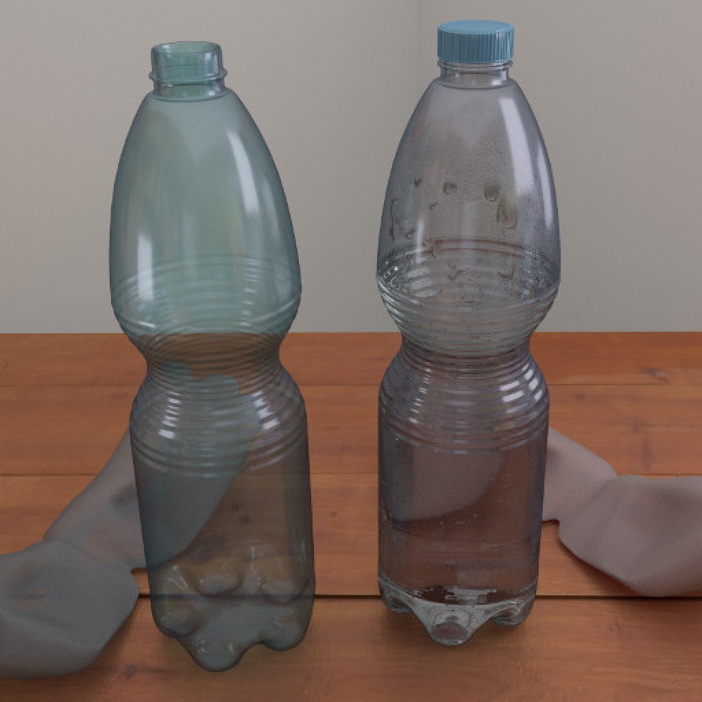 Plastic bottle - mineral water preview image 1